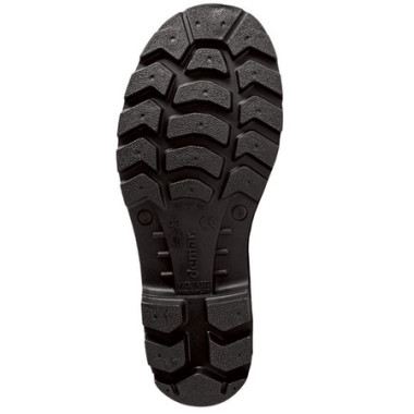 Kalosze Ochronne GRANDER Black PVC | Antypoślizgowe i Wodoodporne Buty Robocze